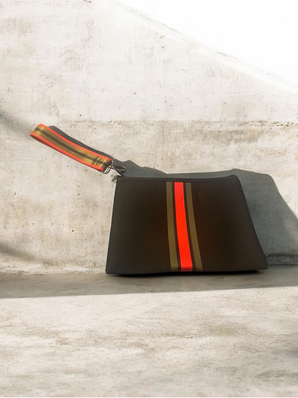 Haute Shore Beth Bello Neoprene Wristlet Pouch.